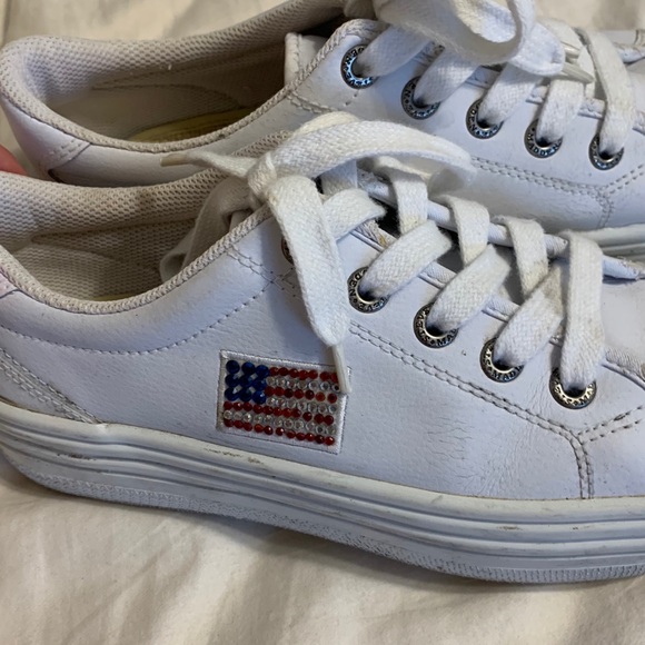 vintage white platform steve madden sneakers - Picture 6 of 9